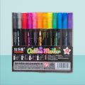 ✨ Outline Marker Pen Set – 8 Colors | Double Line Metallic Outline Pens | FS Stationers. 