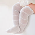 Summer Baby Hollow Out Long Socks Breathable Mesh Cotton Princess Knee High Sock Spanish Style Thin Non-slip Newborn Socks 0-5Y. 