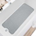 Bath Tub and Shower Mats Non Slip Bath Mat, Non Slip 40 x 16 Inch Extra Large Bathtub Mat, Machine Washable Bathmat with Drain. 
