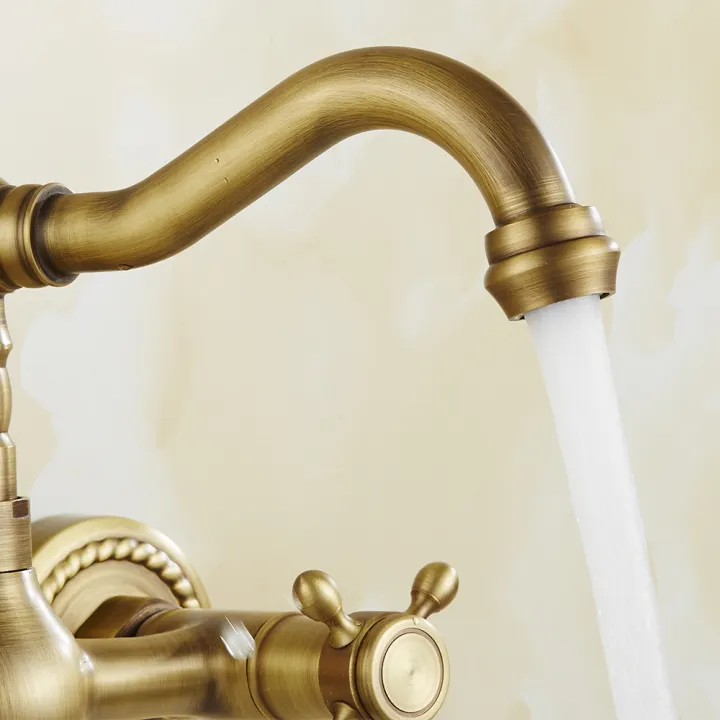 Classical%20Brass%20Kitchen%20Faucet%20Wall%20Mounted%20Dual%20Handle%20Holes%20Cold%20and%20Hot%20Water%20Taps%20Rotatable%20Kitchen%20Mixer%20Tap%20-%20Image%203