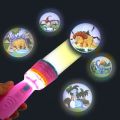 Kid educational slide cartoon projector and flash light toy. 