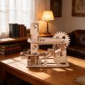 DIY Wooden Slide, 3D Wooden Puzzle Model Slide, Educational and Intellectually Stimulating. 