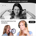Shooting Ear Protection Earmuffs with NRR 21dB Noise Cancelling Safety Ear Muffs Hearing Protection for Shooting Range Foldable. 