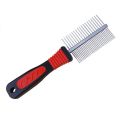 Pet Grooming Tool Dogs Cats Detang Hair Comb Stainless Steel. 