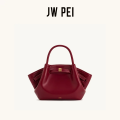 JW PEI Ladies Tote BagTexture Soft Surface Niche Design Autumn Winter Retro Commuting Versatile Ins Style Fashion Crossbody Bag. 