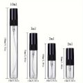30pcs+4 accessories 2/3/5/10ML glass spray bottle-contains 30 spray bottles, 1 funnel, 1 dispensing artifact, 1 straw, 1 syringe.