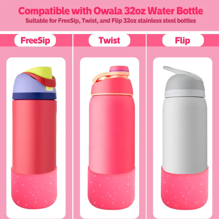 For%20Owala%20New%20Coaster%2024oz%2032oz%2040oz%20Deep%20Rose%20Anti-Slip%20Protective%20Sleeve%20Bottom%20Bumper%20Protective%20Bottom%20Bumper%20Protector%20-%20Image%202