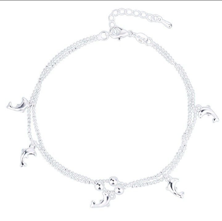 Dolphin%20Charm%20Bead%20Anklet%20Bracelet%20for%20Women%20%E2%80%93%20Stylish%20Silver%20Tone%20Ankle%20Chain%20Fashion%20Jewellery%20-%20Image%208