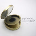 Empty Jar Pot Makeup Pressed Powder Cosmetic Storage Container Tin Portable - Multi-purpose Makeup Pot With Vanity Mirror.