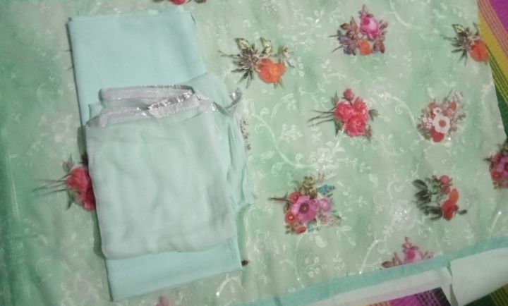 নিও কালেকশন নতুন কিছু ডিজাইনের জরজেট থ্রি পিছ। খুবই সুন্দর জরজেট থ্রি পিছ