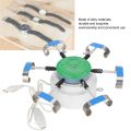 Professional Alloy Mechanical Watch Test Winder Machine Automatic Watches Testing Repairing Tools Hold 6 Watches EU Plug 220V. 
