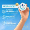 NIVEA Soft Light Moisturizing Cream 100ml – Vitamin E & Jojoba Oil – Face Body Hand – All Skin Types – Imported From Egypt – Original. 