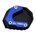 XL750 NEW CNC Kickstand Foot Side Stand Extension Pad Support Plate Enlarge For Honda Transalp 750 Transalp750 XL 750 2023 2024. 