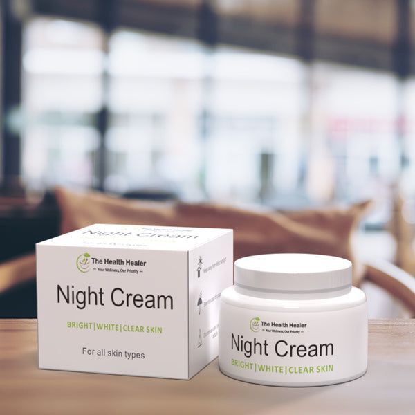 Whitening Night Cream Health Healer Skin White Bright Night Cream