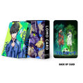 60PCS/Set Anime BLUE LOCK Isagi Yoichi Bachira Chigiri Figures Photo Cards LOMO Card Photocard For Fans Collection Gift. 