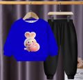 Sweatshirt And Pajama Trousers For Kids Baby Girls Dresses Tracksuit Imported Comfy Winter Warm Top Clothes Set Dresses Outfit Suit For Unisex Jannat Store. 