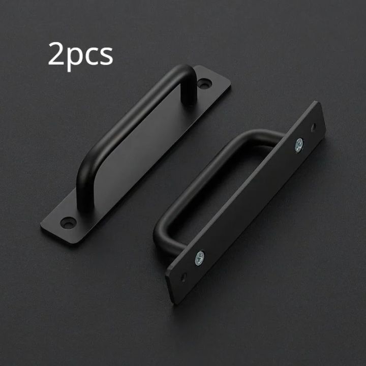 2pcs%20Barn%20Door%20Handles,%20Sliding%20Door%20Handle,%20Black%20Cabinet%20Handles,%20Door%20Pull%20Handle,%20Sliding%20Closet%20Door%20Handle%20for%20Hotels%20-%20Image%203