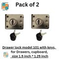 drawer lock / daraz lock lock/furniture lock -model 101. 