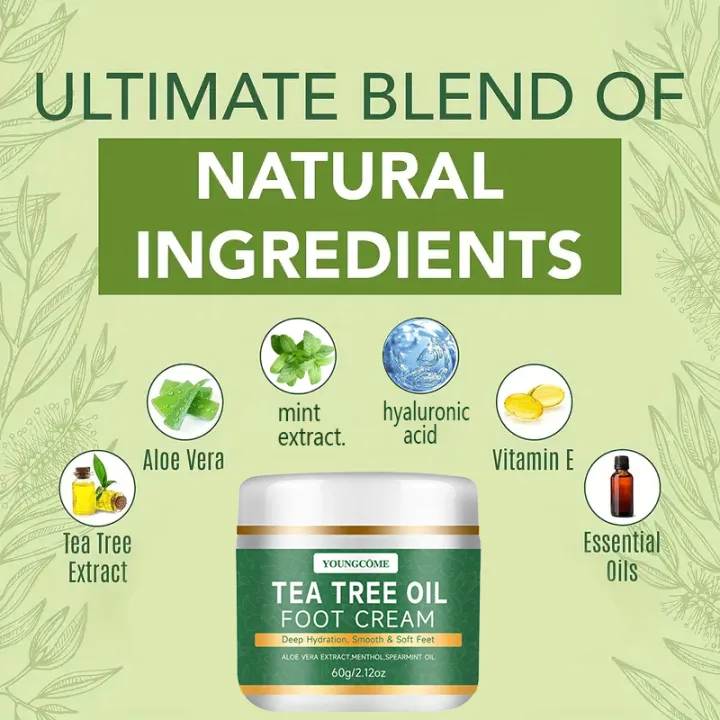 Tea%20Tree%20Oil%20Foot%20Cream%20-%2072H%20Moisturizing%20&%20Anti-Cracking,%20Natural%20Fungal%20&%20Odor%20Control,%20Fast%20Absorption%20for%20Dry%20Cracked%20Heels%20-%20Image%202