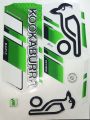 2024 Latest Edition KookaBurra For Green For Jos Buttler Cricket Bat  Stickers Latest 3D  Cricket Bat Stickers Edition. 