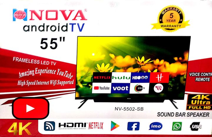 NOVA 55" Android LED TV