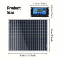 All-in-One 1000W Solar Charger Kit – 12V Portable Power Bank with 100A Regulator for Home, Caravan & Outdoor Adventures. 