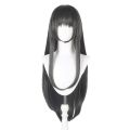 Anime Homura Akemi Wig for Cosplay Costume Wig Halloween Synthetic Long Dark Grey Straight Wigs Hair Anime Party Wigs. 