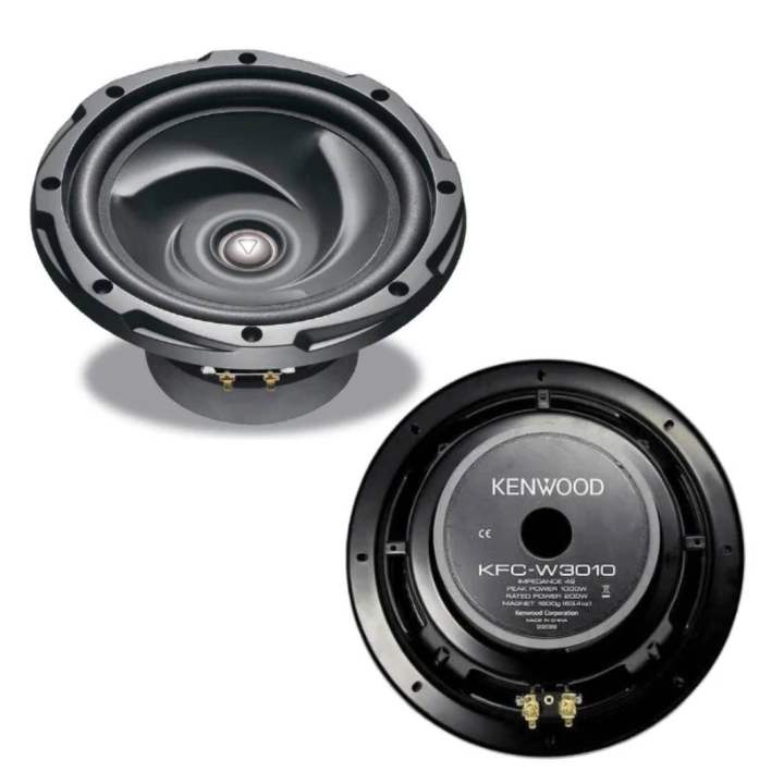 Kenwood KFC-W3010 Woofer 1000 watts Original For - All -Cars