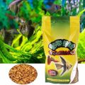 Aquarium Tank Tropical Fish Food Small Fish Feed Grain 88g Delicious Food Especially for Guppy Lantern Fish 1 Bag. 