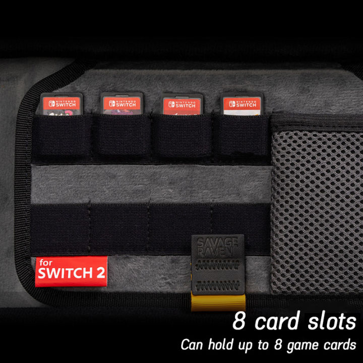 New%20Savage%20Raven%20by%20Skull%20&%20Co.%20EDC%20Carrying%20Case%20for%202025%20Switch%202%20Portable%20Hard%20Shell%20Storage%20Bag%20for%20NSW%202%20Game%20Console%20-%20Image%203