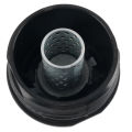 New Black Oil Filter Housing Cap 15620-37010 1562037010 Fit For Toyota for Corolla Prius Matrix fit for Lexus CT200h. 