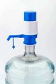 NOBILEA Manual Water Bottle Pump, Easy Drinking Water Pump, Easy Portable Manual Hand Press Dispenser Water Pump for Universal 2-5 Gallon Bottle Coolers (Blue/White). 