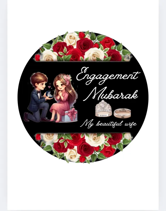 (pack%20of%2010,20)Customize%20Engagement/Baat%20pakki/Shaadi%20Mubarak%20topper%20-%20Image%202
