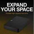 Seagate Expansion portable 4TB External Hard Drive HDD - 2.5 Inch USB 3.0, for Mac and PC with Rescue Data Recovery Services (STKM4000400),Black. 