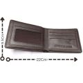 MODEL : NCC-02 Pure Cow Leather Stylish Crocodile Desighn Belt. Moneybag Combo  Soft Leather. 