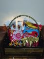 birthday gift  basket chocolate basket cocomo bisket  flo cake you chocolate smail cake. 