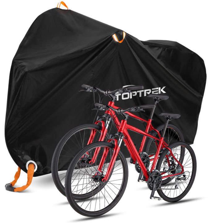 Toptrek Bike Cover 210T High Quality Bicycle Protector Multipurpose Rain Snow Dust Waterproof