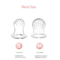 Baby Pacifier Fruit Feeder Baby Silicone Mesh Bag Pacifier Food-grade Fruit and Vegetable Feeder Nursing Toddler Teething Toys.