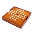 Classic Europe Board Game Single Noble Chess set Peg Solitaire Strategy Thinking Educational Toys For Kids Teens Adults. 