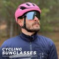 SCVCN Outdoor Sports Glasses Cycling Sunglasses UV400 Men and Women Running Mountain Travel Sunglasses Windproof and Non-slip. 