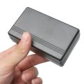 1Pc Waterproof Black Housing Instrument Case Plastic Project Box Storage Case Enclosure Boxes Electronic Supplies.