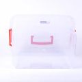 Smart Box Multipurpose Plastic Storage Container Box With Lock (Clear/Transparent) – Rectangular. 