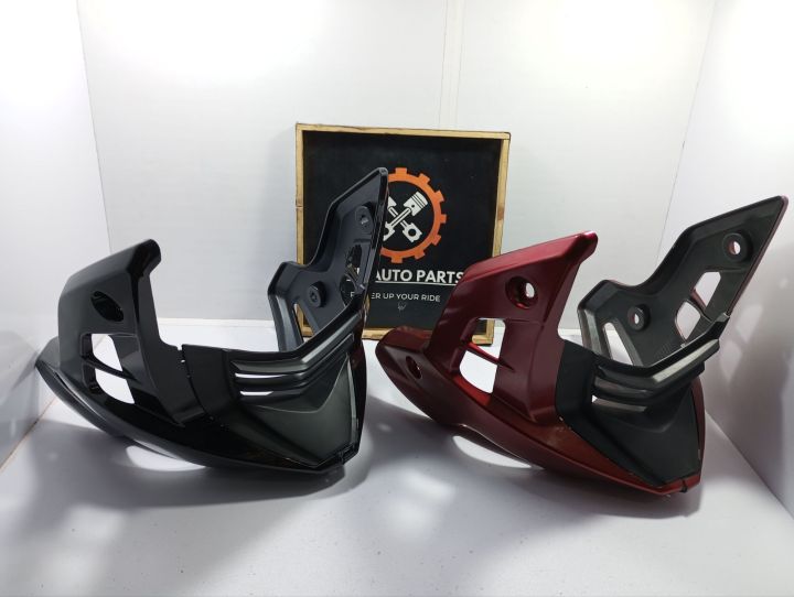 Engine Guard for Suzuki GR 150 and Honda CB 150 - Engine Guard for GR 150 - Engine Guard for CB 150 in Black and Red Colours