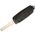 jingyuqin 3 Button Flip Remote Car Key Fob For VW PASSAT Polo Skoda Seat Polo/Golf/Beetle 1J0959753 DA/AH 1K0959753G 434Mhz ID48.