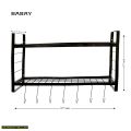 Wall mounted multipurpose kitchen Accessories Organizer. 