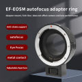 EF-EOS M Lens Adapter Electronic Auto-Focus EF to M Mount Adapter for Canon EF/EF-S Lens to EOS M Series Mirrorless Cameras. 