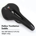 ThinkRider Bicycle Saddle MTB Mountain Road Bike Seat Hollow Comfortable Cycling Cushion Exercise Bike Saddle for Men and Women. 