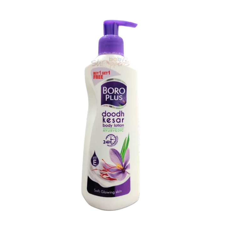 Boro%20Plus%20Doodh%20Kesar%20Ayurvedic%2024hr%20Body%20Lotion%20300ml%20India%20-%20Image%202