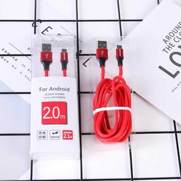 Android Fabric Data Cable For Android Mobiles