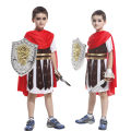 Children's knight costume role-playing performance costume party European knight armor medieval royal castle defense armor ninja. 